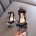 New Girl Princess Little Middle Child Baby Single Shoe Shoes Show Dance Shoes Girl Princess_vogvips.com