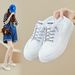 Little White Shoes Female Student Mesh Breathable Heightening Shoes Casual Street Shooting Shoes Board Shoes_vogvips.com