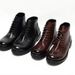 European Warm Series Autumn Winter New Martin Derby Genuine Leather Large Sole Fashion Men's Shoes Lace-up Short Boots Youth Style_vogvips.com
