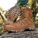 Men's Off-road Training Hiking Boots Combat Boots Comfortable And Wear-resistant Platform Military Boots Hiking Shoes_vogvips.com
