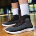 Curry Basketball For Men Spring High-Top Sports Shoes All-Star Soft Sole Shock Absorption Wear-Resistant Practical Boots_vogvips.com