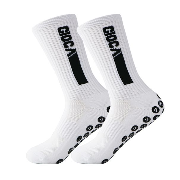 Professional Football Socks With Towel Lining & Anti-Slip Dots – Breathable Cotton Sports Socks For Soccer, Cycling, Yoga & Outdoor Activities_vogvips.com