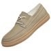 Color Polish Men's Casual Matte Board Shoes One-pedal Loafers Sports Single Shoes Men's Shoes Retro Leather Shoes Men's_vogvips.com
