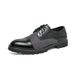 Euro Step New Season Spring Fashion Trend Outdoor Large Size Brogue Floral Patchwork Men's Leather Shoes_vogvips.com