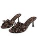 Women’s Shoes Kitten Heel Large Size Fashion Stiletto Leopard Bow Fashion High Heel Slippers Women_vogvips.com