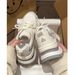 Platform Dad Sneakers For Women 2025 Summer New White Small Stature Street Style Height Increasing Thin Mesh Breathable_vogvips.com
