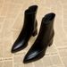 2024 Autumn Winter New European And American Style Pointed Toe Chunky Heel Side Zipper Short Fashion Boots For Women_vogvips.com
