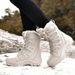 New Anti-splashing Water Mid-top Warm Outdoor Hiking Shoes Hiking Shoes_vogvips.com