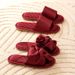 Summer Wedding Slippers Red Couple High-End Morning Robe New Wedding Celebration Bowknot Men And Women_vogvips.com