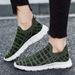 Men's In Large Size, Men's And Women's Casual Single Fly Woven Mesh Surface, Breathable Couple Fashion Shoes, Sock_vogvips.com