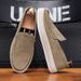 Men's shoes spring and summer men's casual single shoes canvas shoes men lazy slip-on_vogvips.com