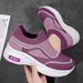 Women's Autumn New Thick-Soled Casual Soft Sole Comfortable Height-Increasing Versatile Single Breathable Mesh_vogvips.com