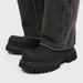 Suitable For All Seasons Thick-Soled Derby For Men, Matte High-End Niche Black Versatile Height-Increasing Leather Shoes, British Martin Formal_vogvips.com