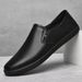 Autumn Luxury Brand White Loafers Overfoot Men Genuine Leather Shoes Comfortable Breathable Casual Shoes Fashion Moccasin Shoes_vogvips.com