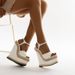 Elegant Straw Wedge Heel Sandals For Women | Summer Platform Espadrille Style With Ankle Strap_vogvips.com