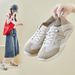 Flying Shoes Student Sports Shoes Fitness Running Casual Height-increasing Shoes Breathable_vogvips.com