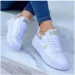 2026 Autumn Shoes Waterproof White Sneakers For Women Korean Version Lace Up Casual Flat Sport Shoes Ladies Vulcanized Shoes_vogvips.com