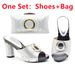 Women S Plus Size Fashion Diamond Hot Heels Sandals Wedding Party Satchel Party Dinner Set_vogvips.com