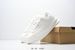 PU Simple And Fashionable Low Top Men's Shoes With Round Toe Tie And Thick Sole Casual Sports Shoes, Versatile Height Increasing Board Shoes_vogvips.com