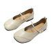 Frnch Silvr Singl Sho 2025 Nw Summr Shallow Mouth Platd Soft Sol Flat Hl Scoop Shos, Ban Shos Womn's_vogvips.com