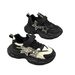 2026 Autumn New Boys' Sports Student Running Shoes, Lightweight Leather Non-Slip Star Pattern Casual Shoes For Middle_vogvips.com