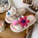 Cartoon Bear Kids Slippers - Soft Non-Slip Indoor Slippers For Boys & Girls (Yellow/Pink/Black/Green/Blue)_vogvips.com