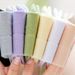 7 Pairs Of Summer Solid Color Mesh Fresh Korean Version Women's Macaron Candy Colored Short Socks_vogvips.com