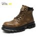 European Warm Series German Camel Dynamic Martin 2025 Autumn Winter New Men's Shoes British Style Snow Boots For Men_vogvips.com