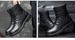 High-top Tooling Men's Large-size Single Boots Warm Outdoor Mountaineering Martin Boots Fashion T-step Men's Shoes_vogvips.com