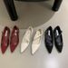 Red Pointed Mary Jane Shoes, Children's New 2025 Niche Design, Soft Soled Bean Shoes With Skirt, Single Shoe_vogvips.com