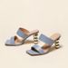 bag Electroplated And High Heels Women S Ladies Shoes Special Shaped Gourd Heel Sandals Customized_vogvips.com