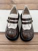 Shell Head Buckle Strap Thick Soled Small Leather For Women 2025 New Autumn Versatile British Casual Single Shoes_vogvips.com