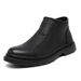 High Top Dress Commuter Men's Leather Boots Short Boots Tooling Vintage Martin Boots_vogvips.com