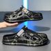 Summer Men Cave Shoes Slippers Fashion Garden Shoes Comfortable Soft Sole Outdoor Indoor Men's And Women's Beach Shoes 40-45_vogvips.com