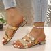 Cross-border Wholesale 2025 Summer New High-heeled Slippers European And American Style Fashion Slip-on Sandals For_vogvips.com