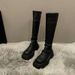 Platform Height-Increasing Slimming Martin 2025 Autumn New Round Toe Back Zipper Slouch Over-the-Knee Long Boots For_vogvips.com