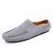 Spring and summer breathable bag head half slippers men a slip-on British non-slip heelless lazy bean shoes sandals_vogvips.com