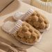 Unisex Shoes Cotton Slippers Female Home Lovers Indoor Home Non-slip Warm Fluffy Mop Male_vogvips.com