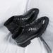 European Warm Series Autumn Winter Glossy Black 10 Hairstylist Leather Men's Height Increasing 8 High Top Business Casual Shoes_vogvips.com