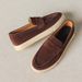 SHLIANG New Men's Loafers Cow Suede Slip On Flats Handmade Male Casual Shoes Leisure Walk Moccasins Outdoor Business Shoes Y0636_vogvips.com