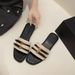 Summer Style Flat Sandals Women's Fairy Like Shoes For Outdoor Wear Beach Pairing With Skirts_vogvips.com