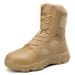 Men's Tactical Military Boots Steel Toe High Top Combat Boots For Hiking Desert Snow Outdoor Work Heavy Duty Non-Slip Vibram Rubber Sole_vogvips.com