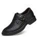 Crocodile Pattern Casual Men's Leather Shoes Platform Shoes Large Size Shoes_vogvips.com