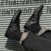 Square Toe Pleated Loafers, One Foot Flat Half Slipper Shoes, Couple's Slippers 14949-24249-T_vogvips.com