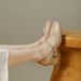 Soft Women's A Single Strap, New Autumn Winter Style, Medium Heel, Square Toe Mary Jane Cheongsam Leather Shoes With_vogvips.com