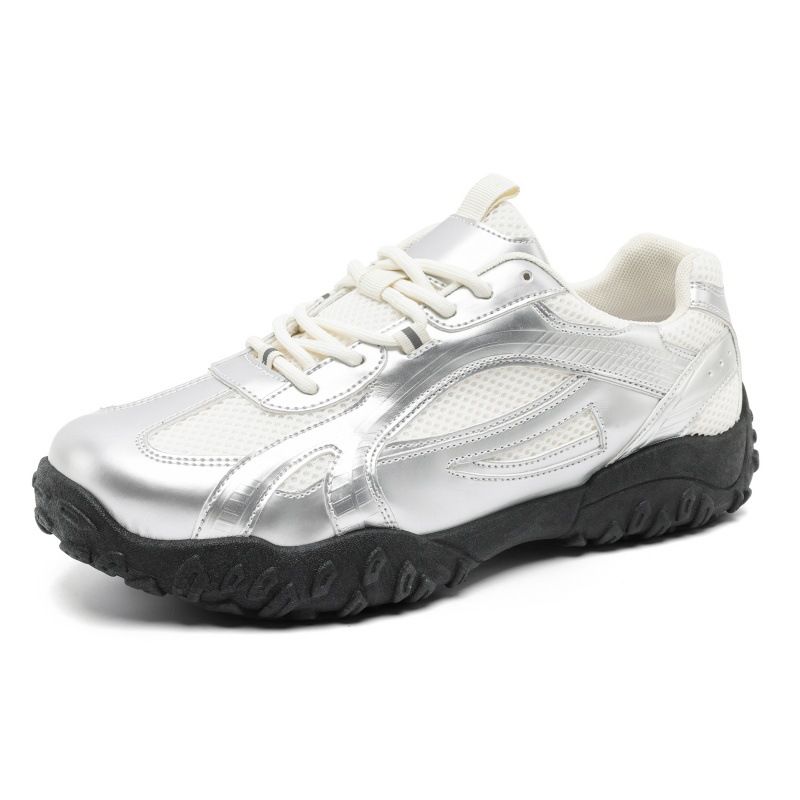 Forrest Gump Men's Mesh Upper Sports Casual Shoes Summer Thick Soled Breathable Leather Height Increasing German Training DS03_vogvips.com