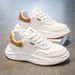 2025 Spring New Breathable White Men's Versatile Thick Soled Sports Casual Dad Trendy Shoes_vogvips.com
