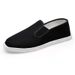 Men's Old Beijing Cloth Shoes Slip-On Handmade Multi-Layered Sole Casual Breathable Work Shoes_vogvips.com