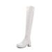 2023 Autumn Winter High Slimming Personality Versatile Candy Color Chunky Heel Patent Leather Long Tube Over-the-Knee_vogvips.com