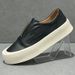 Genuine Leather For Men Spring Versatile Trendy Shoes Thick Sole Slip-On Breathable Casual White Sneakers_vogvips.com